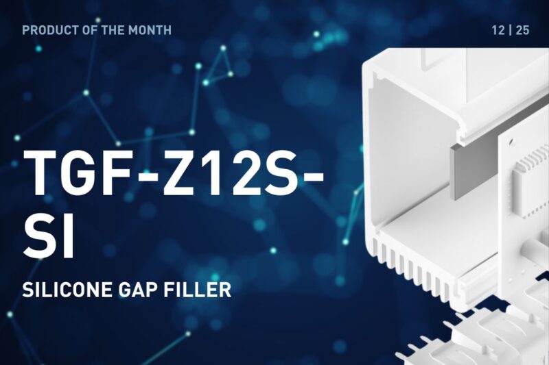 Product of the Month December 2025: TGF-Z12S-SI Silicone Gap Filler
